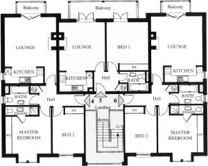 Apartments First Floor Plans